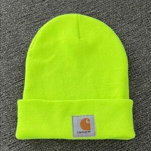 Carhartt Bright Lime Beanie one size